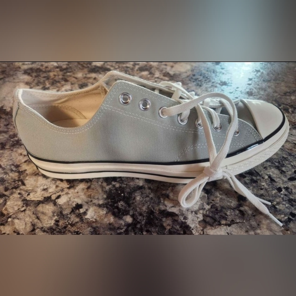 Sage Green Converse Sneakers
